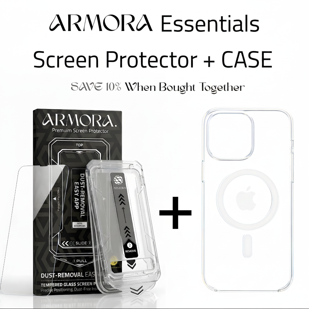 ARMORA Essentials ( Case + Screen Protector )