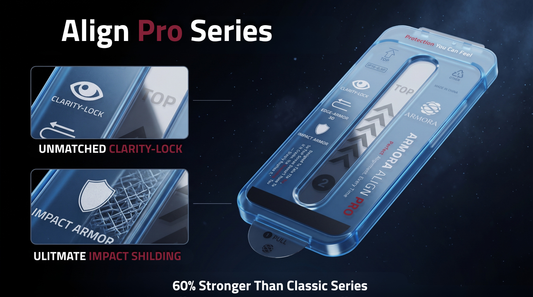ARMORA Align Pro screen protector series for iPhone 17 Pro Max