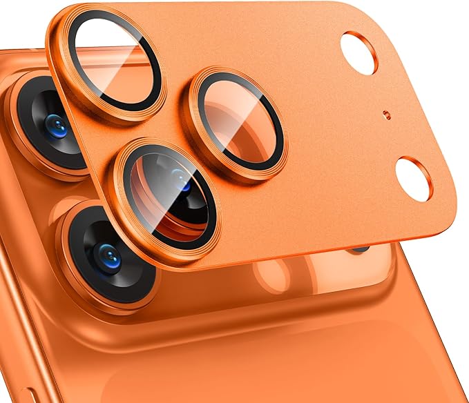 ARMORA 9H tempered glass camera lens protector for iPhone