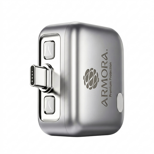 ARMORA 140W USB-C charger with AI smart auto-disconnect for iPhone and MacBook