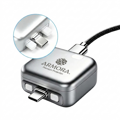 Armora 140W AI Smart Auto-Disconnect USB-C Charger Adapter